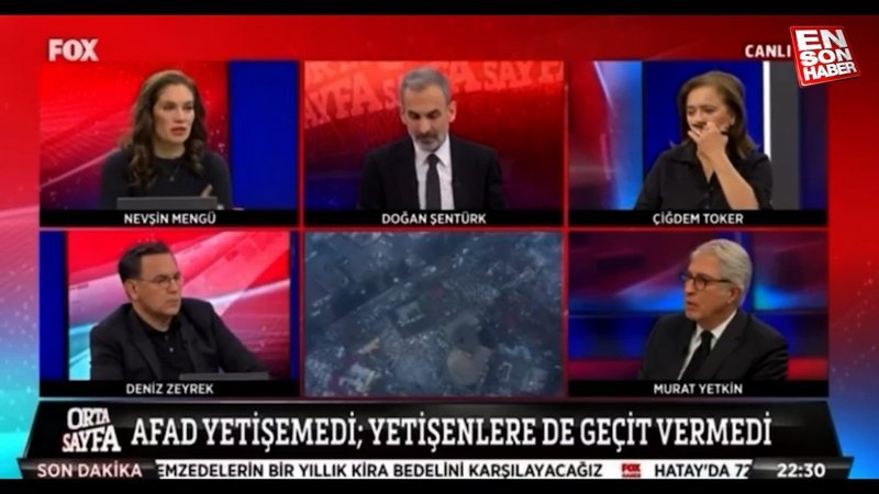 Fox TV canlı yayınında 'Yardım kolisi üzerinde bira var diye geri çevrildi' ısrarı