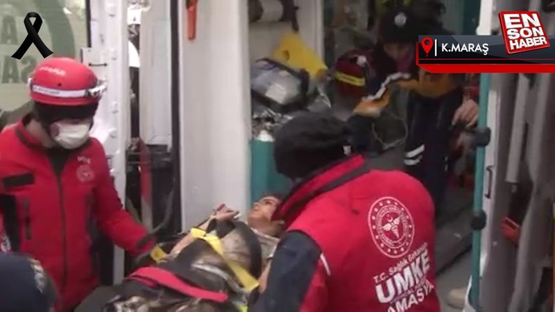 Kahramanmaraş'ta anne ve kızı depremin 101'inci saatinde enkaz altından çıkartıldı