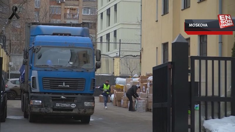 Rusya'da depremzedeler için yardım çalışması