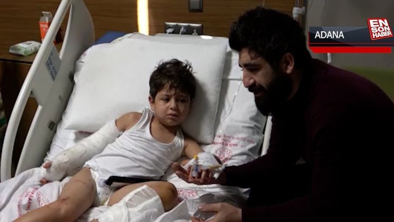 Enkazda ayrılan eller hastanede bir araya geldi