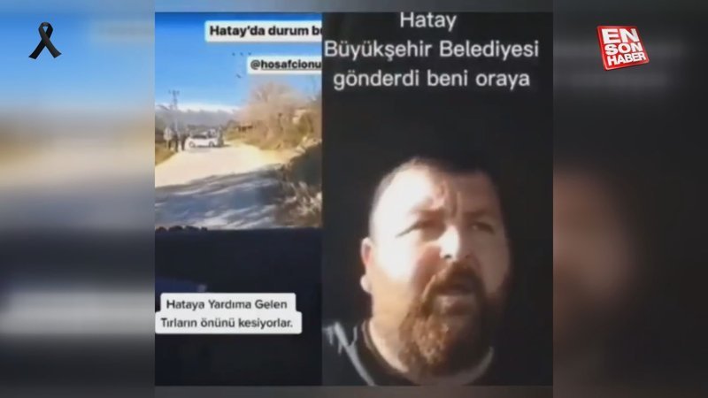 Yağmacıların durduğu tırın şoförü: 3 tane çakala ben pabuç mu bırakacağım?