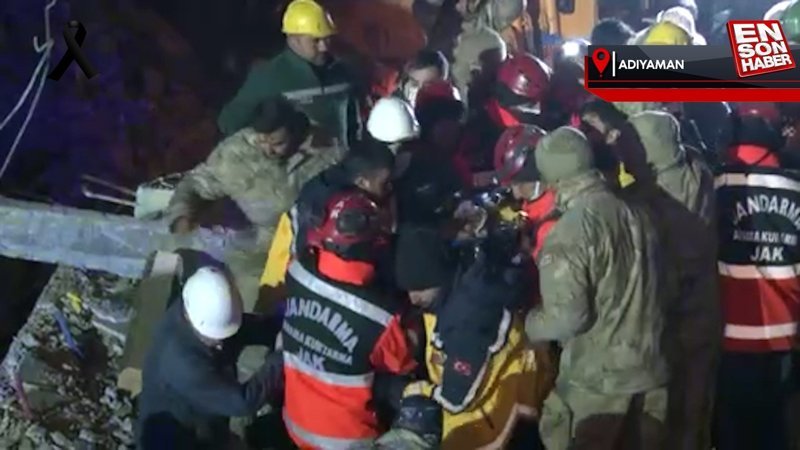 Umudun adı oldu: Naime abla 165. saatte kurtarıldı