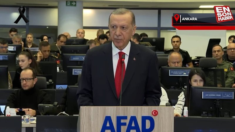 Cumhurbaşkanı Erdoğan: Kabine üyeleri olarak AFAD'a 136 milyon lira bağışlayacağız