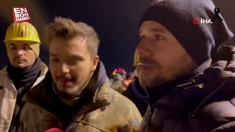 Deprem bölgesinde çalışmalara katılan kahraman madenciler: Başımızı yastığa rahat koyalım diye çok uğraştık