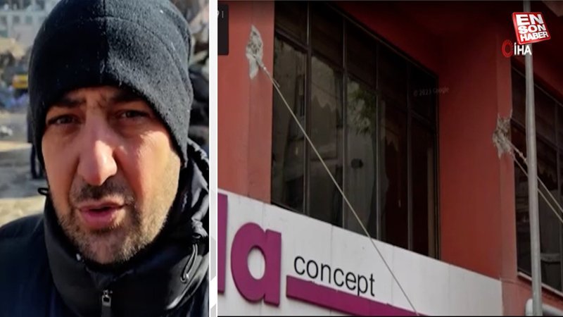 Kahramanmaraş'ta çöken otelin kolonlarının tabela için tahrip edildiği ortaya çıktı