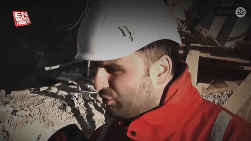 Deprem bölgesindeki madenciden duygulandıran sözler