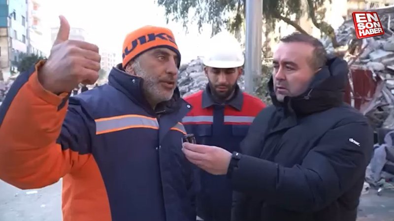 Depremzede: Yardıma gelenler fotoğrafımızı çekmeye çalışıyor