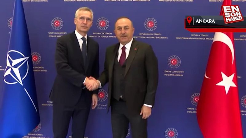 Mevlüt Çavuşoğlu, NATO Genel Sekreteri Stoltenberg'le görüştü