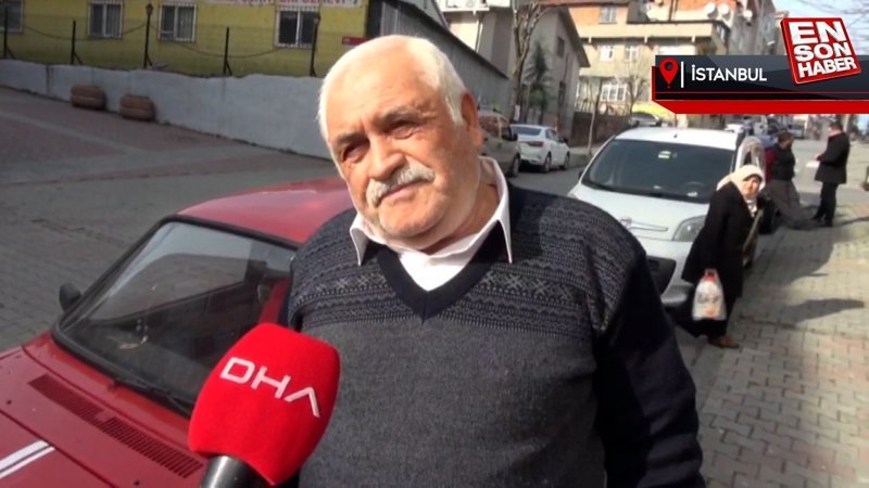 Sultangazi'de depremzedelere yardım için aracını sattı