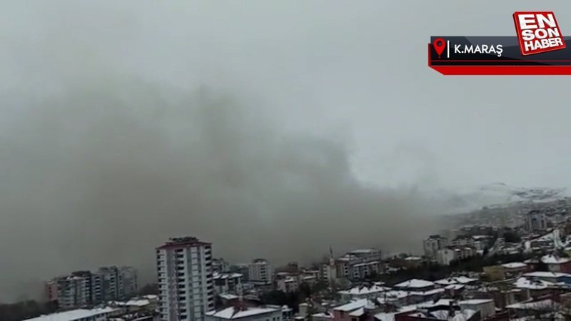 Kahramanmaraş'ta ikinci depreme ait yeni görüntüler ortaya çıktı