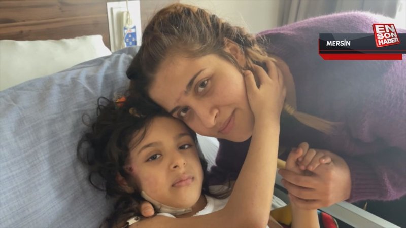 Depremin 16. saatinde enkazdan kurtarılan anne taburcu edilince kızına koştu