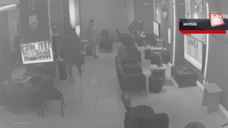 Mersin'de depremin panik anları