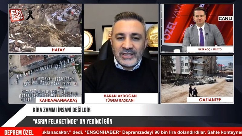 TUGEM Başkanı Hakan Akdoğan: Haksız kira artışlarını şikayet edin