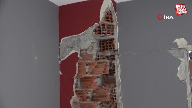 Batman'da patlayan kolonların tuğladan yapıldığı fark edildi