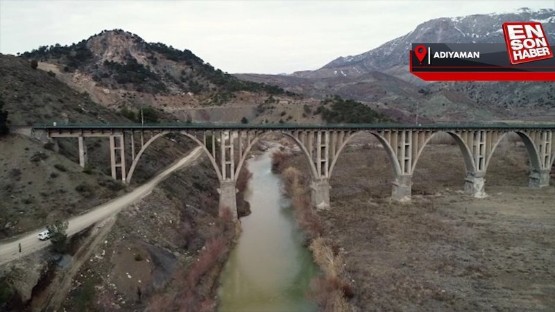 Adıyaman’da 94 yıllık Alman Köprüsü ayakta kaldı
