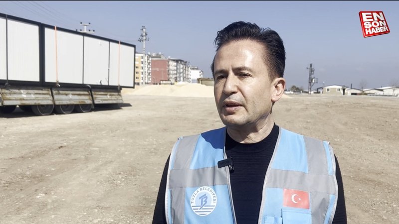 Tuzla Belediye Başkanı Şadi Yazıcı: Kalıcı konutlar yapılana kadar Hatay'a hizmet sunacağız