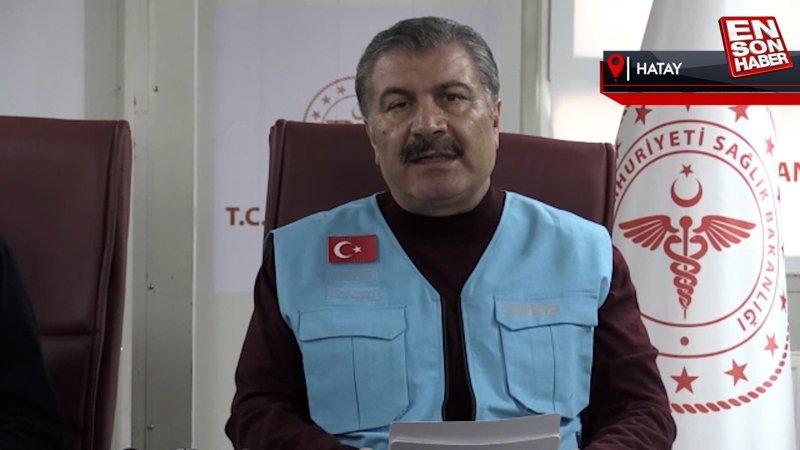 Fahrettin Koca'dan tahliye edilecek Kağıthane Devlet Hastanesi'ne ilişkin açıklama