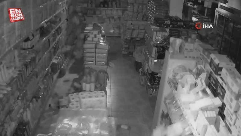 Kahramanmaraş depremine dair yeni güvenlik kamerası görüntüleri