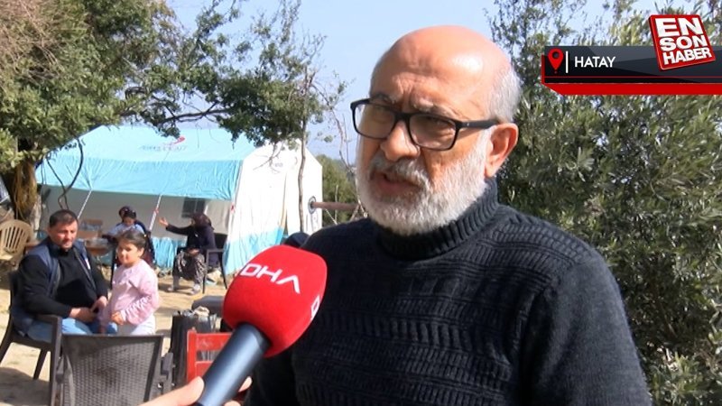 Kızı, damadı ve torunlarını bulamayan baba: Enkazdan bir torba taş alıp mezar yaptıracağım