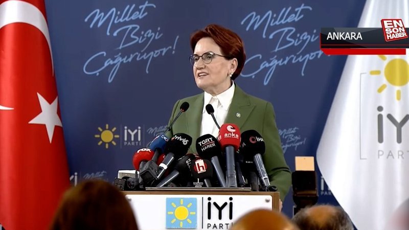 Meral Akşener: İyi Parti kıskaca alınmıştır