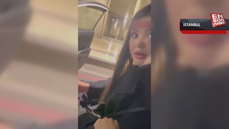 Beyoğlu'nda taksi ve yolcu kavgası...  Turist yolcu ücreti kabul etmedi