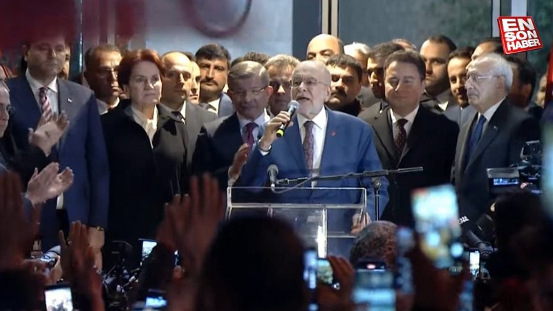 Kemal Kılıçdaroğlu, Millet İttifakı'nın Cumhurbaşkanı adayı oldu