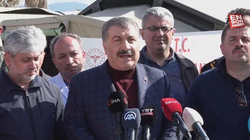 Fahrettin Koca: Antakya'daki özel hastane görüntüleri hakkında soruşturma başlatıldı