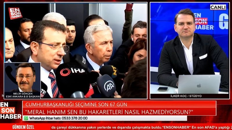 Melih Gökçek: İzmir bok kokuyor