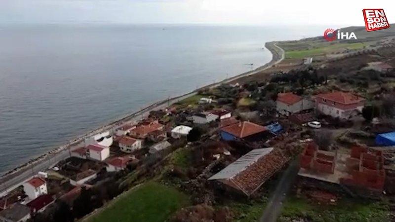Tekirdağ’daki faylı köyün sakinleri, korkuyla yaşıyor