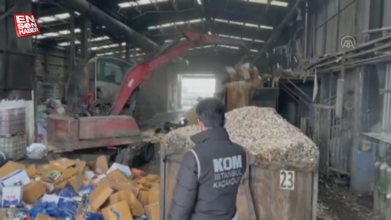 İstanbul'da son 7 ayda 110 ton kaçak sigara, alkol ve tütün ele geçirildi