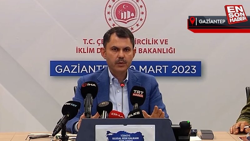 Murat Kurum: 5 ilimizde hasar tespit çalışmalarını tamamladık