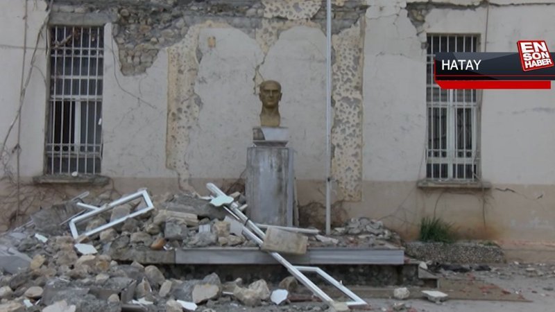 110 yıllık Antakya Lisesi, depreme dayanamadı