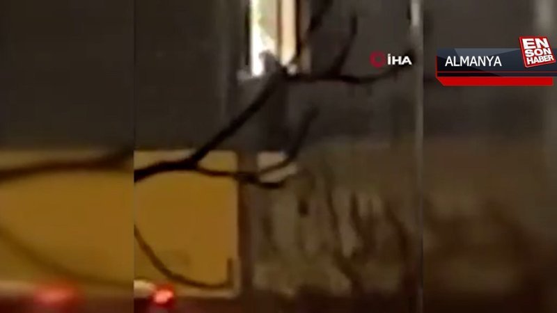 Almanya'daki kilise saldırganının görüntüleri