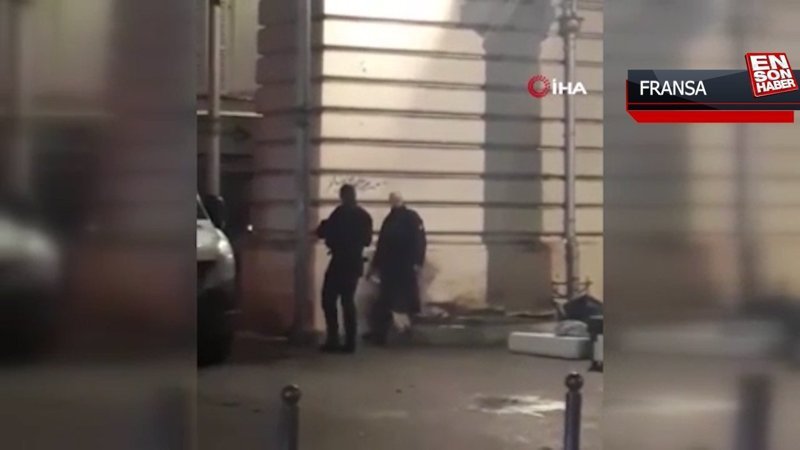 Fransız polisi sığınmacıların battaniyelerine biber gazı sıktı