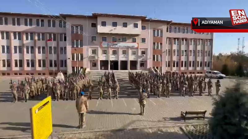 Adıyaman'a deprem yardımına gelen komandolar şehirden ayrıldı