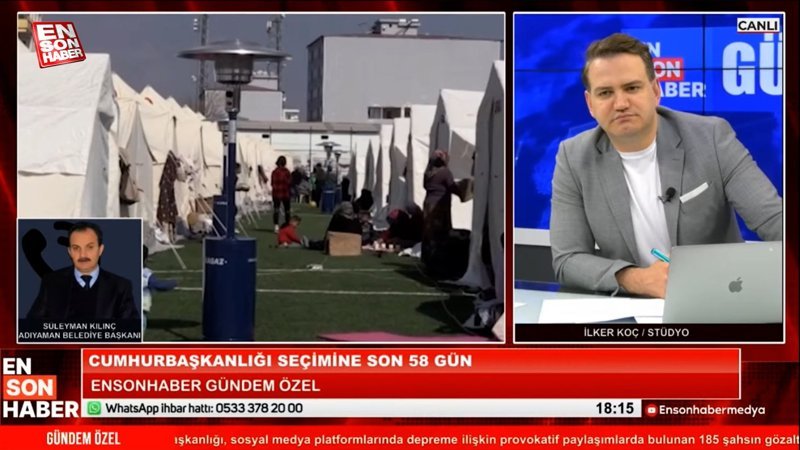 Adıyaman Belediye Başkanı Süleyman Kılınç şehirdeki son durumu anlattı