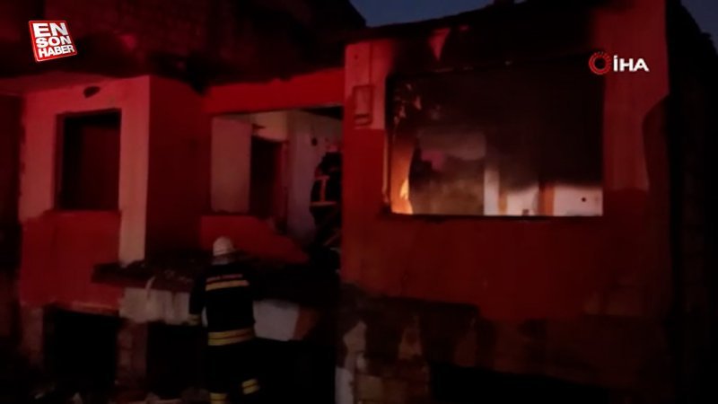 Bolu’da metruk binada yakılan ateş, itfaiyeyi harekete geçirdi