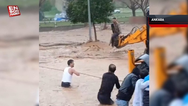 Şanlıurfa'da selin kahramanları: Baba kızını, yüzme antrenörü 5 çocuğu kurtardı