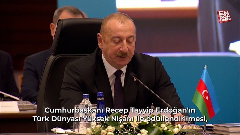 Türk Devletleri Teşkilatı üyeleri Cumhurbaşkanı Erdoğan'a şükranlarını iletti