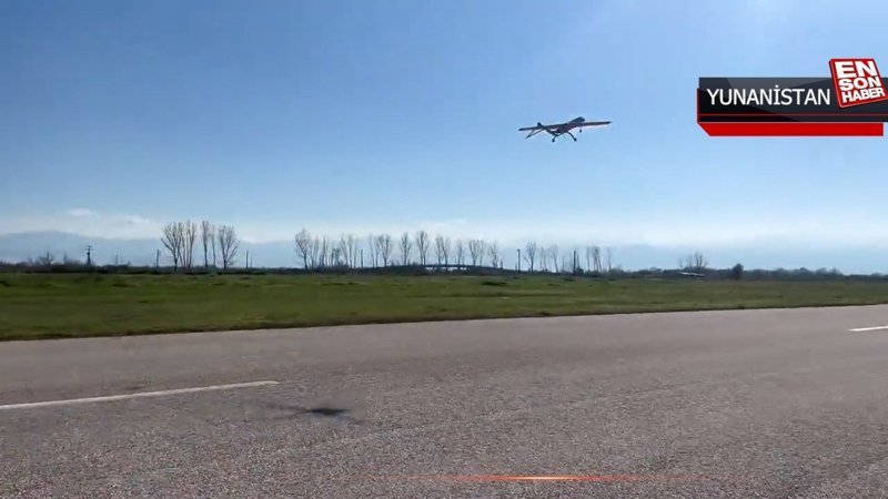 Yunanistan kendi imkanlarıyla ürettiği İHA'yı tanıttı