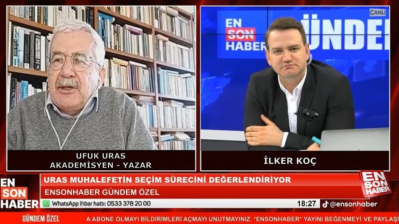 Akademisyen Ufuk Uras muhalefetin seçim sürecini değerlendirdi