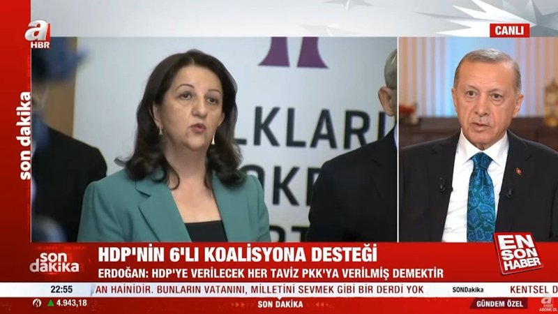 Cumhurbaşkanı Erdoğan: HDP'ye verilecek her taviz, Kandil'e verilir