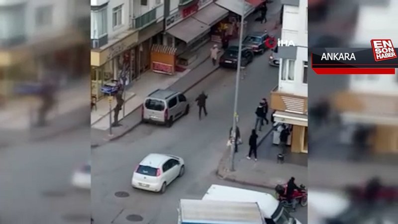 Ankara'da ortağına sokak ortasında kurşun yağdırdı: Hayatını kaybetti