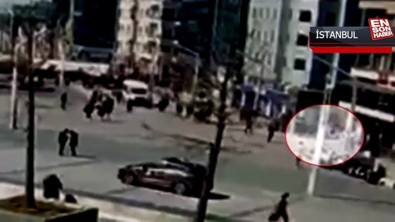 Taksim Meydanı’nda turist kadına kapkaç