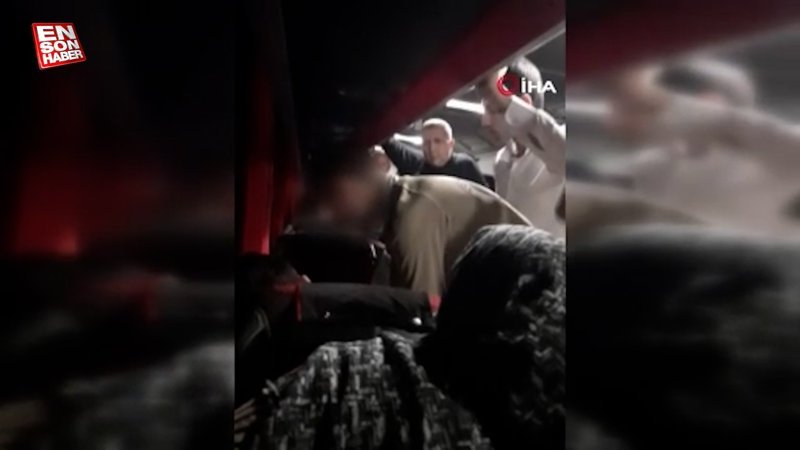 Diyarbakır'da askeri personelden otobüste nöbet geçiren adama müdahale