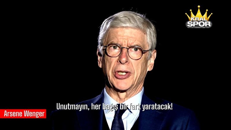 Arsene Wenger'den depremzedeler için yardım çağrısı