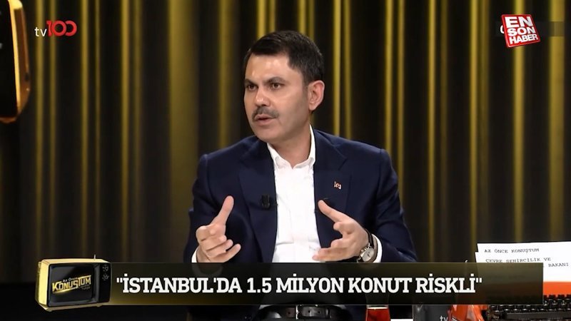 Murat Kurum'dan İstanbul'a deprem uyarısı