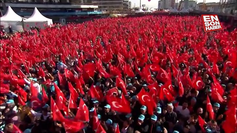 İstanbul’da Cumhurbaşkanı Erdoğan'a coşkulu karşılama