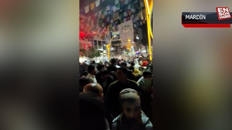 HDP'liler terörist başı Öcalan lehine slogan attı