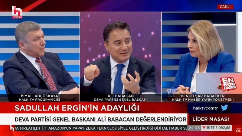 Ali Babacan: Sadullah Ergin üzerinden CHP yıpratılıyor